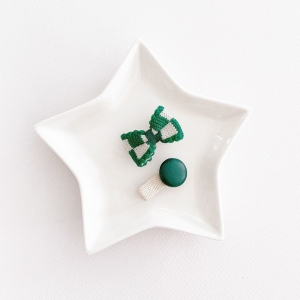 Girl Hair Clip Bow Button Set (GHP9553)